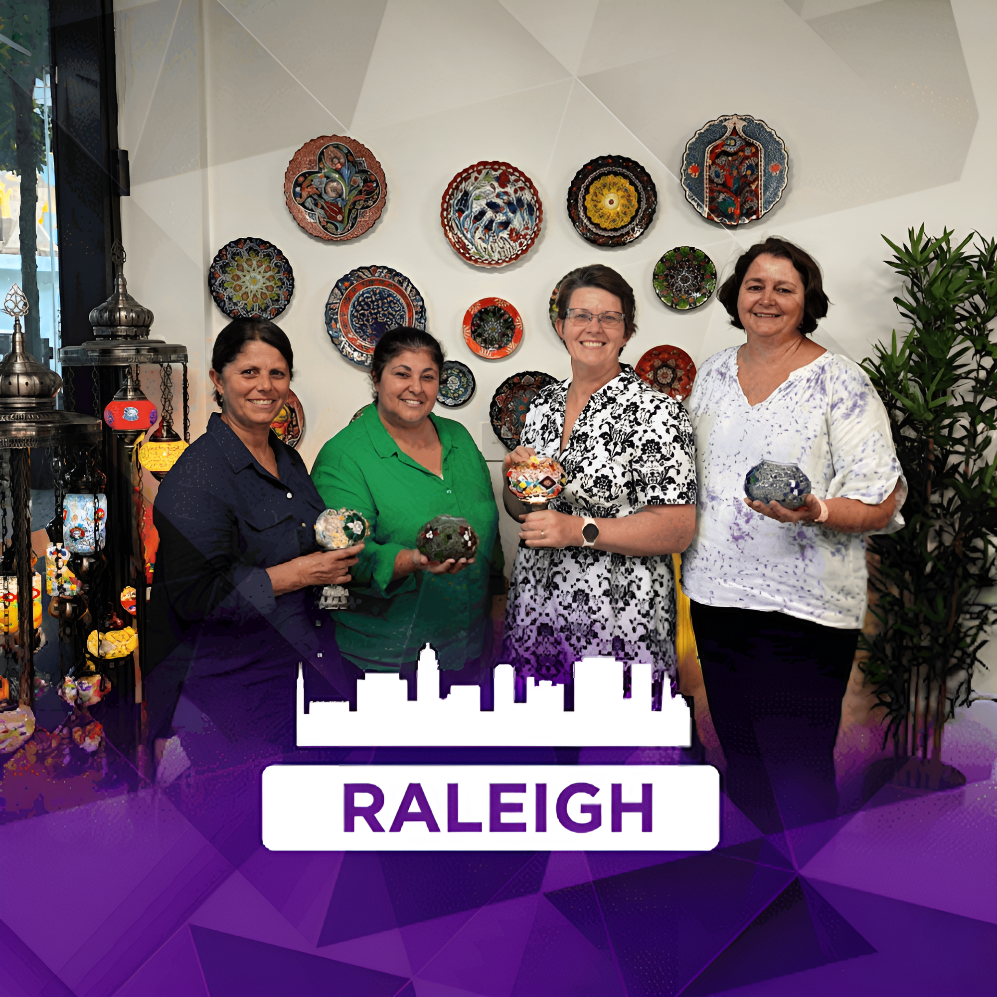 Raleigh Mosaic Art Class