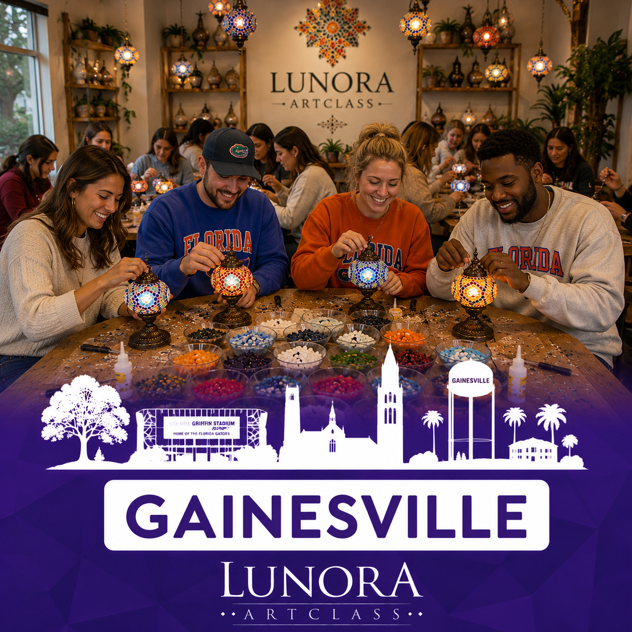 Gainesville Mosaic Art Class
