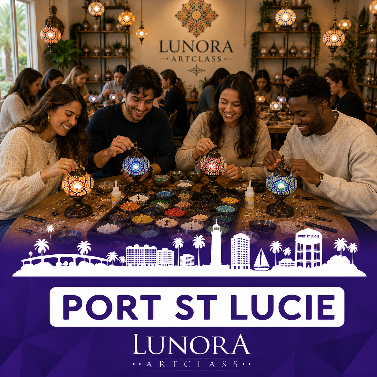 Port St. Lucie Mosaic Art Class
