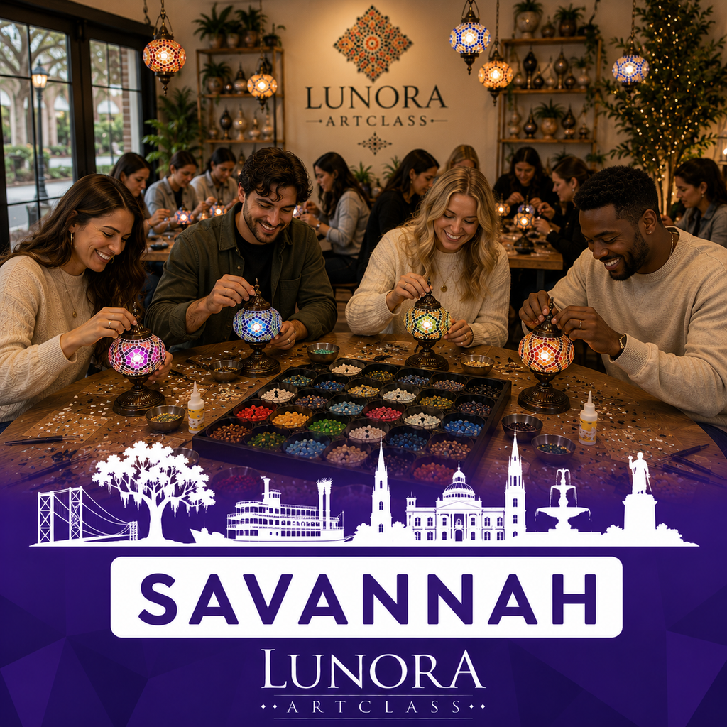 Savannah Mosaic Art Class