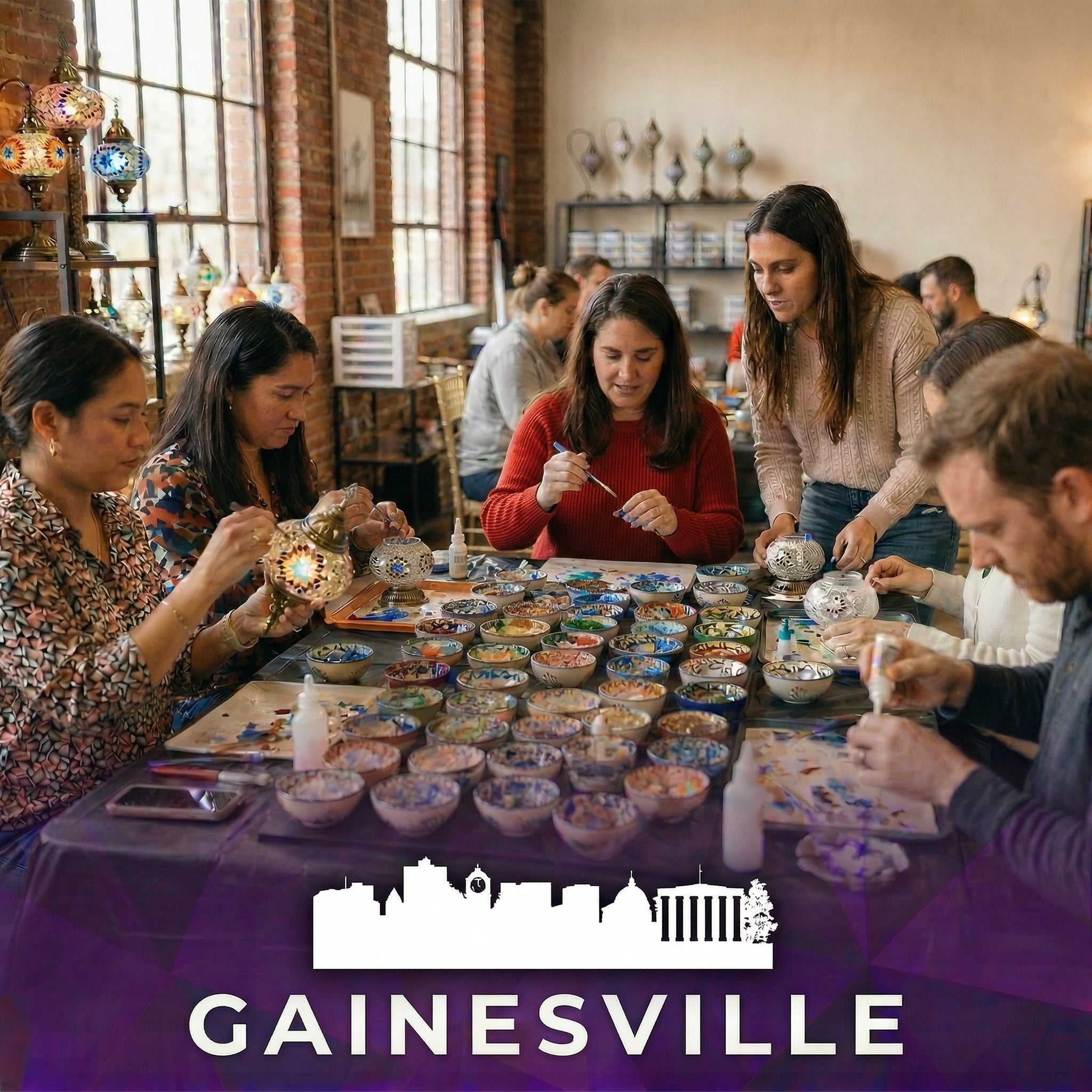 Gainesville Mosaic Art Class